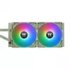 Vedelikjahutuse komplekt Thermaltake TH280 V2 ARGB Roheline 84,32 cfm 3,02 mmH2O