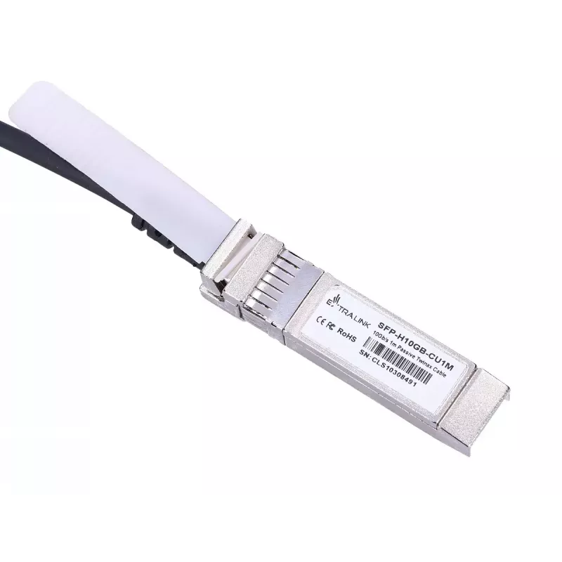 Extralink EX.2268 InfiniBand/fiiberoptiline kaabel 1 m SFP+ DAC Must