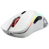 Glorious Gaming Glorious Model D Wireless - Mattvalge, Paremakäeline, RF-juhtmevaba, 19000 DPI, Valge