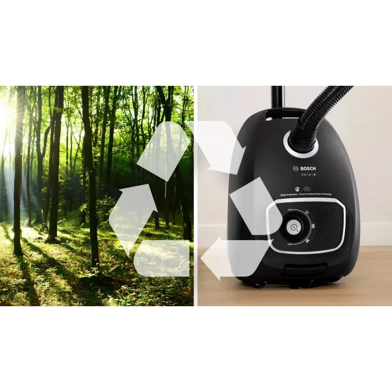 Tolmuimeja Bosch BGB 41BA1 käsitolmuimeja, kotiga, juhtmega, 5,3 kg, 265×410×295 mm
