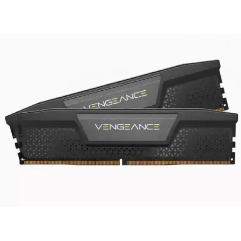 CORSAIR VENGEANCE 16GB 2x8GB DDR5 5200MT/s DIMM Unbuffered 40-40-40-77 1Gbx16 Std PMIC XMP 3.0 Black Heatspreader PCB 1.25V