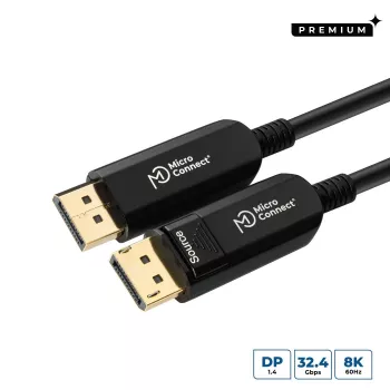 Microconnect DP-MMG-1500V1.4OP DisplayPorti kaabel 15 m Must