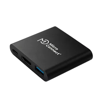 Microconnect MC-HUBAV1 sülearvuti dokkimisjaam / pordireplikaator Docking Valge