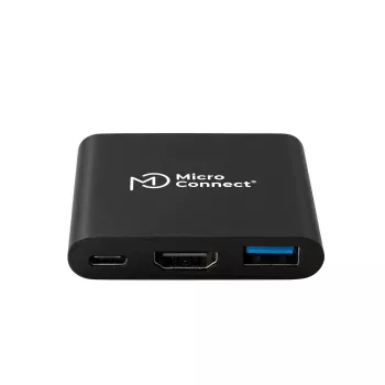 Microconnect MC-HUBAV1 sülearvuti dokkimisjaam / pordireplikaator Docking Valge