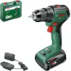 Bosch UniversalDrill 18V-60 1900 RPM Keyless 1.3 kg Must, roheline