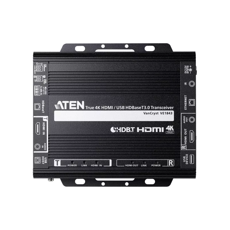 AV-reiiter ATEN True 4K HDMI / USB HDBaseT 3.0 transiiver 4096 x 2160
