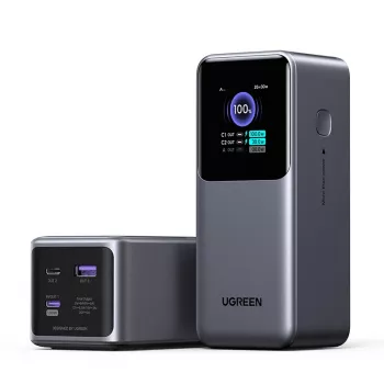 Ugreen 20000mAh 130W kiirlaadimisega akupank liitiumhall