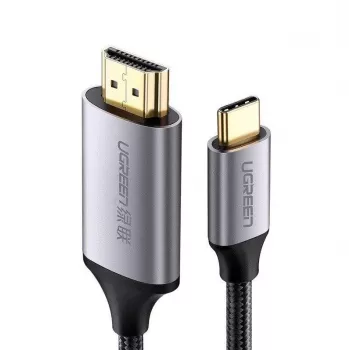 Ugreen 50570 videokaabli adapter 1,5 m USB C HDMI A-tüüp (standardne) Must