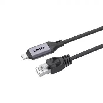 Võrgukaabel UNITEK C18148AGY01-3M RJ45 Cat6 3m Must