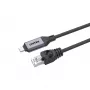 Võrgukaabel UNITEK C18148AGY01-3M RJ45 Cat6 3m Must