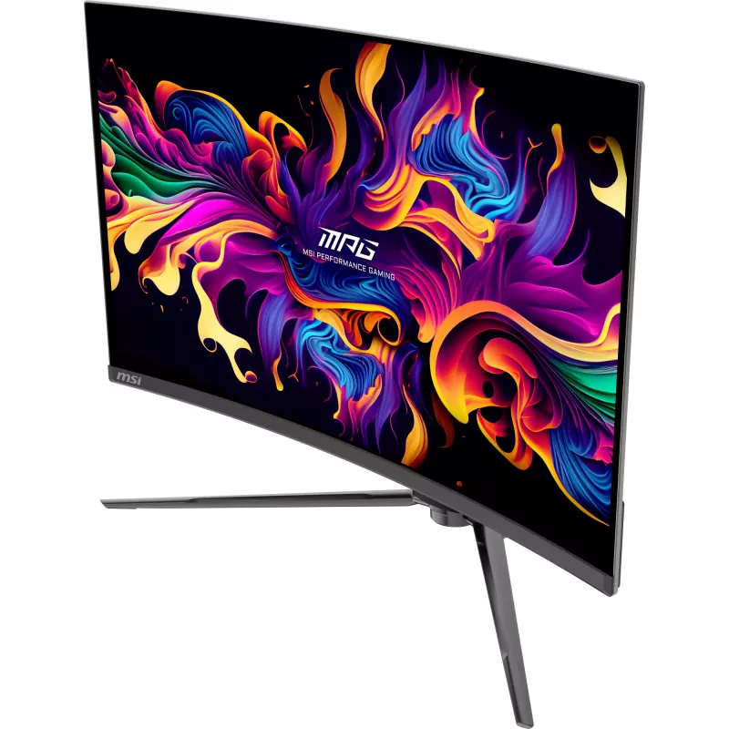 MSI MPG 321CURX QD-OLED arvutimonitor 80 cm (31,5 tolli) 3840 x 2160 pikslit 4K Ultra HD must