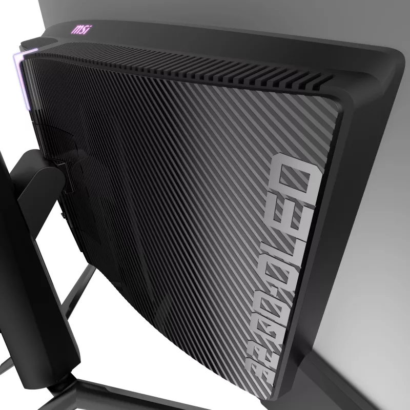 MSI MPG 321CURX QD-OLED arvutimonitor 80 cm (31,5 tolli) 3840 x 2160 pikslit 4K Ultra HD must