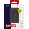 Trust 22221 numbriklaviatuuri sülearvutile/arvutile USB must