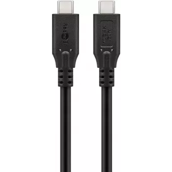 USB-kaabel Goobay 74205 USB 3.2 Gen 1 1m USB C Must