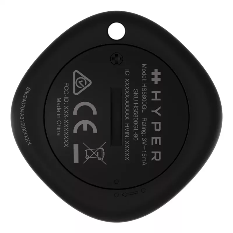 Finder HYPER Targus HyperShield Universaalne Otsija Must — CR2032 3V, Ø 4,07 cm, 10 g