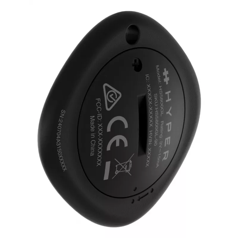Finder HYPER Targus HyperShield Universaalne Otsija Must — CR2032 3V, Ø 4,07 cm, 10 g