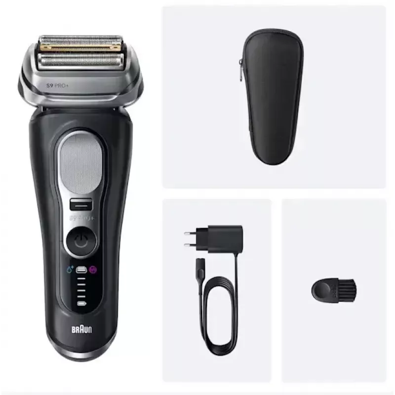 Braun Series 9 Pro+ 9600s Foolhabemenuga pardel Trimmer Must
