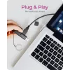 Kaardilugeja icybox 61179 — USB 3.2 Gen1 3-in-1, USB USB-C ja Type-A pistikud