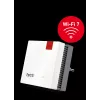 FRITZ! 20003134 mesh Wi-Fi süsteem, kahesageduslik (2,4 GHz / 5 GHz), Wi-Fi 7 (802.11be), punane, valge, 1 x sisemine
