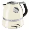 Elektriline veekeetja KITCHENAID 1.5 L 2400 W kreemjas, 7 temperatuuriseadet, roostevabast terasest korpus
