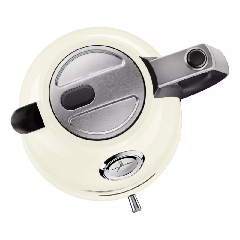 Elektriline veekeetja KITCHENAID 1.5 L 2400 W kreemjas, 7 temperatuuriseadet, roostevabast terasest korpus