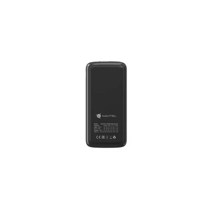 Kaasaskantav laadija Navitel PWR20 MX MUST 20000 mAh