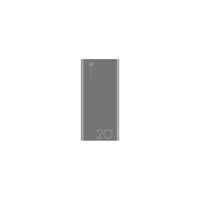 Kaasaskantav akupank Navitel PWR20 AL SILVER 20000 mAh