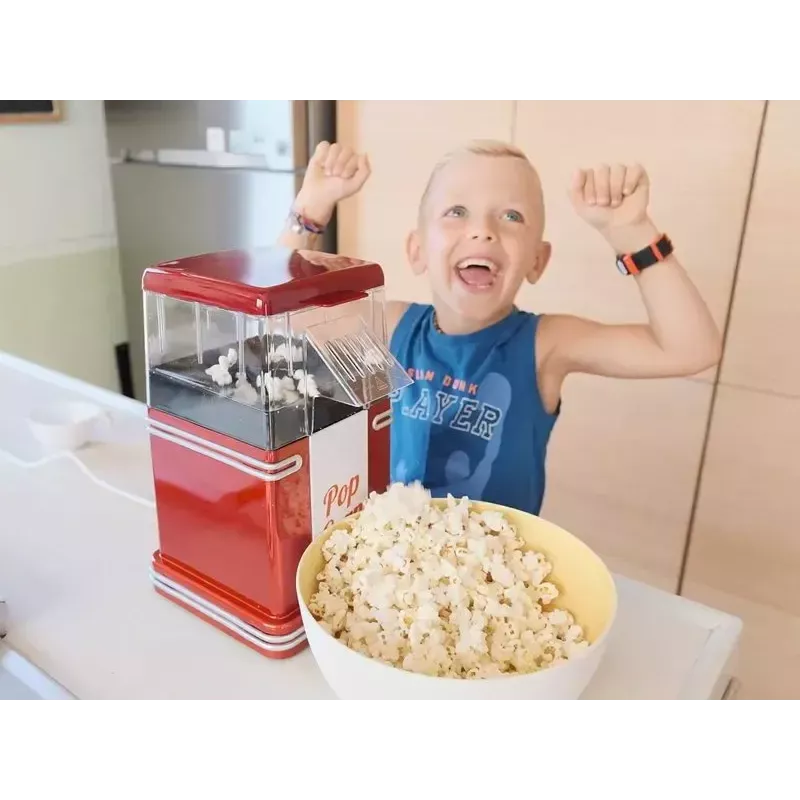 Popcorni valmistaja Beper 90.590Y Punane Valge 1200W 3min
