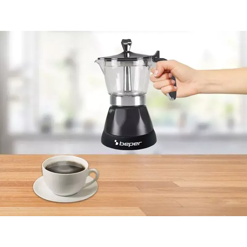Espressomasin Beper 3 tassi BC.040N