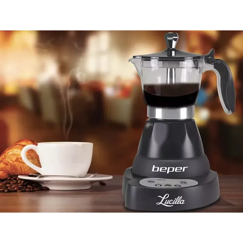 Espressomasin Beper 3 tassi BC.041N