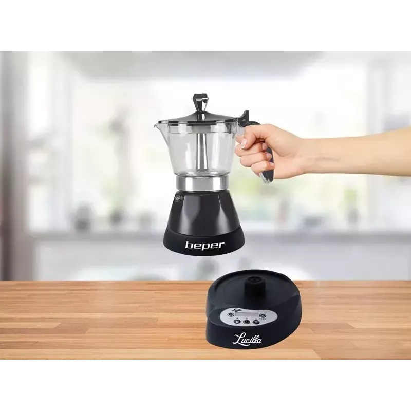 Espressomasin Beper 3 tassi BC.041N