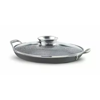 Ovaalne praepann Pensofal Invictum Professional 36 cm kahe käepideme ja klaaskaanega