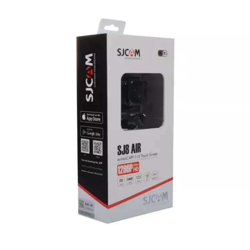 Action camera SJCam SJ8 AIR 4K 30fps Wi-Fi-ga (SJ8AIR-BK)