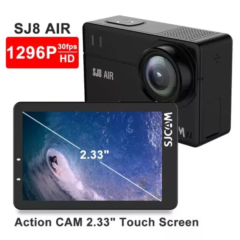 Action camera SJCam SJ8 AIR 4K 30fps Wi-Fi-ga (SJ8AIR-BK)