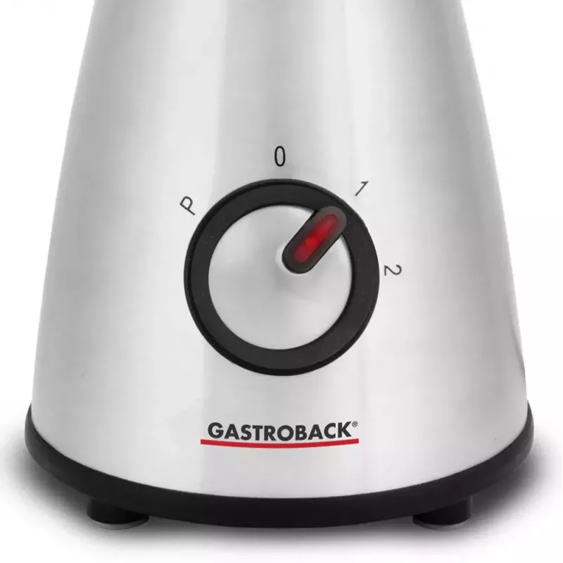 Laua blender Gastroback Design Mini must hõbedane