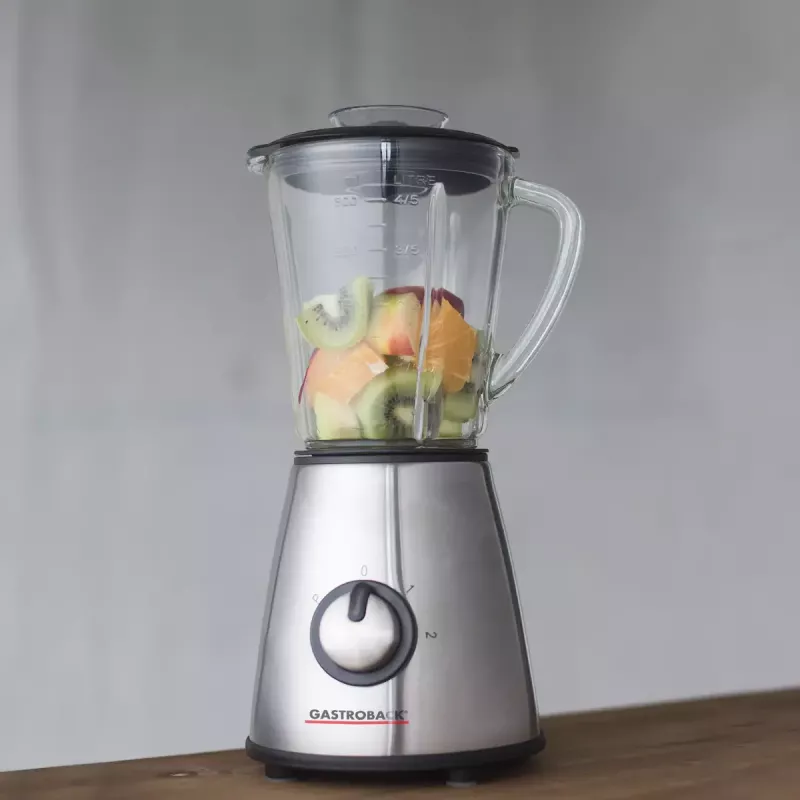 Laua blender Gastroback Design Mini must hõbedane