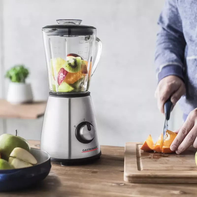 Laua blender Gastroback Design Mini must hõbedane