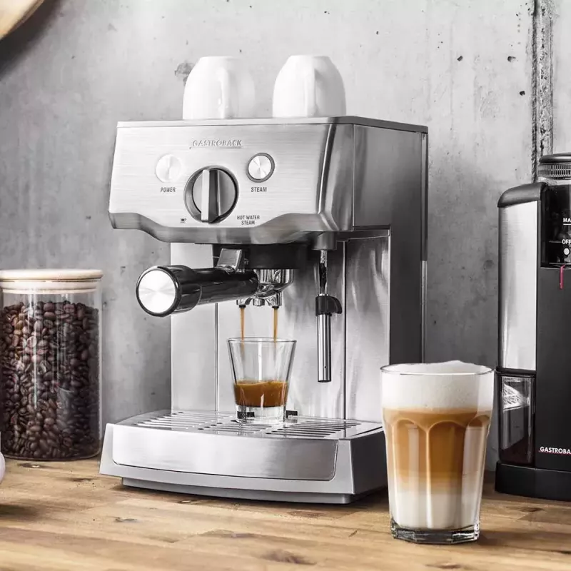 Espressomasin Gastroback 1,5 L Design Espresso Pro