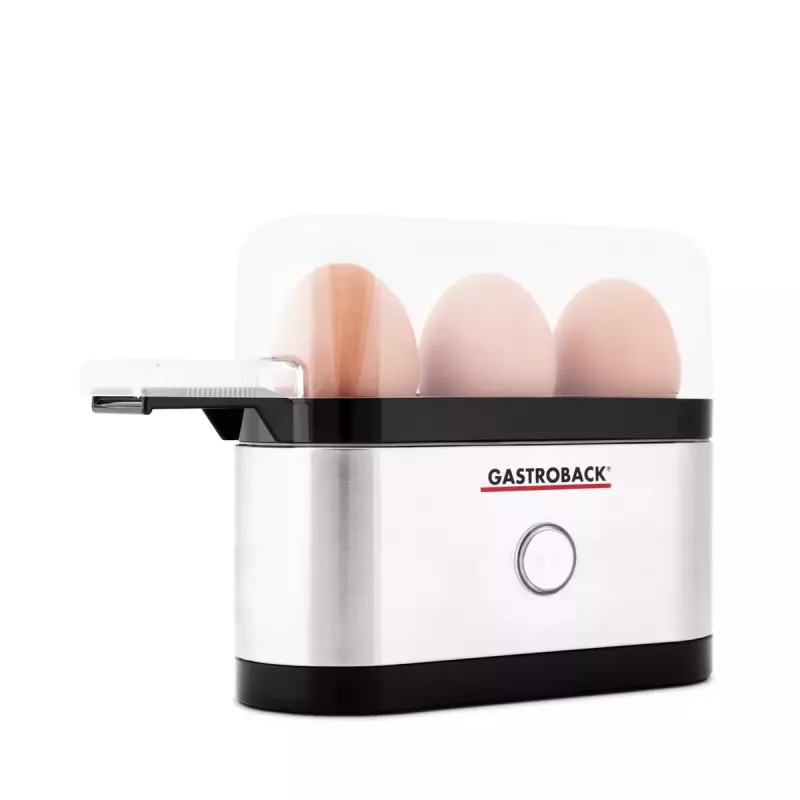 Munakeetja Gastroback Design Mini 3 muna 350 W must roostevaba teras