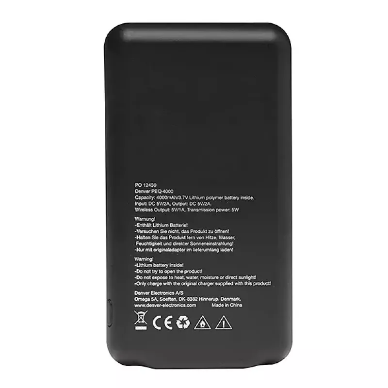 Kaasaskantav aku Denver PBQ-4000 4000 mAh