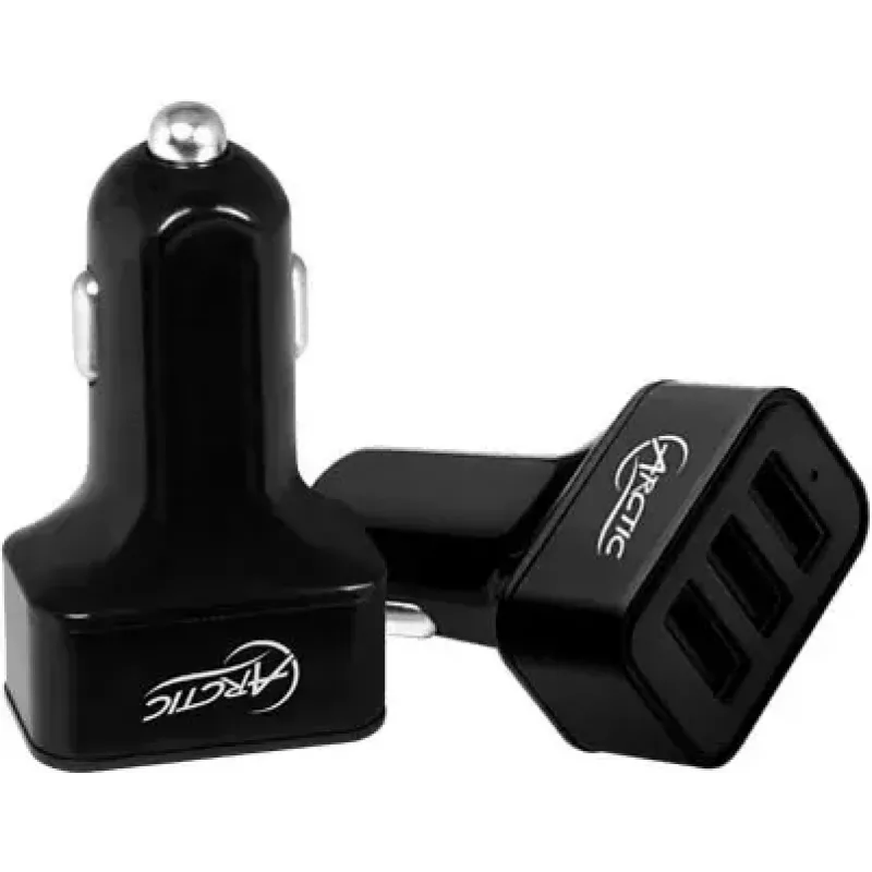 ARCTIC autolaadija 7200 - 3-pordiline USB autolaadija