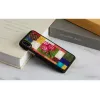 Nutitelefoni ümbris iKins iPhone XS/S jaoks — Cherry Blossom Valge disain, kaitsev kõva kest