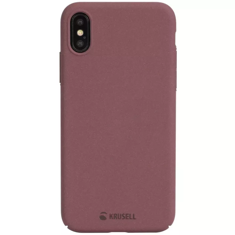Rahakotiga ümbris Krusell Sandby iPhone X/XS Burgundia