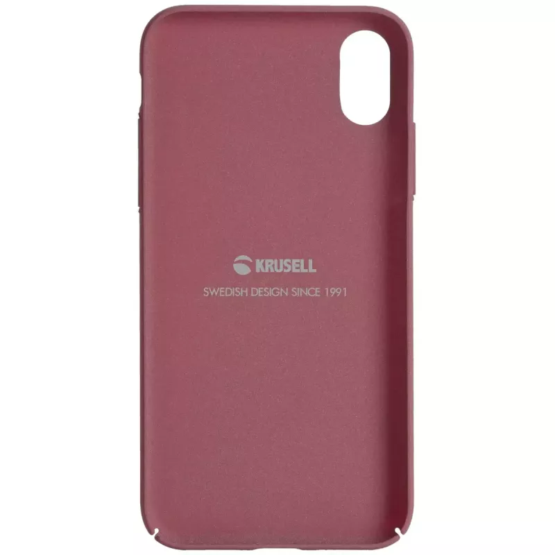 Rahakotiga ümbris Krusell Sandby iPhone X/XS Burgundia