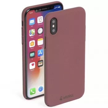 Rahakotiga ümbris Krusell Sandby iPhone X/XS Burgundia