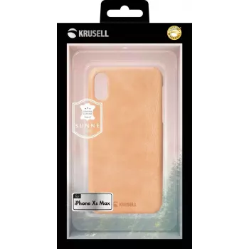Cover Krusell Sunne iPhone XS Max 16.5 cm Beež