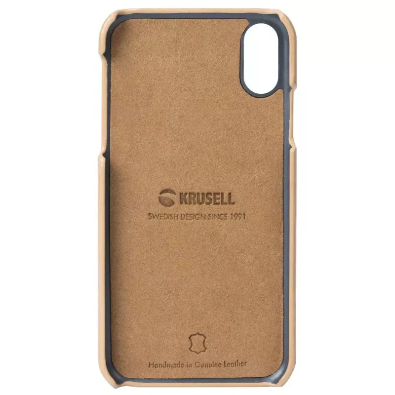 Cover Krusell Sunne iPhone XS Max 16.5 cm Beež