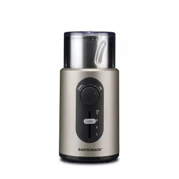 Kohviveski Gastroback Design Basic 200 W must metallik