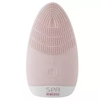 HoMedics FAC-001-EU näopuhastushari Pöörlev hari Roosa, Valge Aku