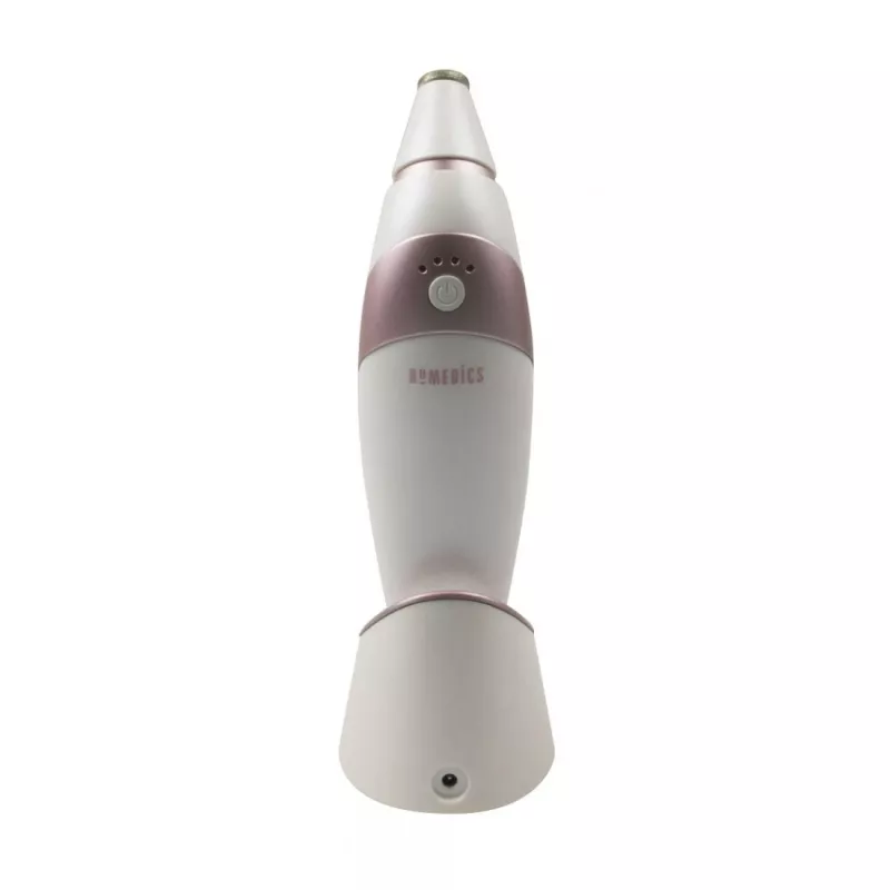 HoMedics Radiance nahahooldusseade Nahavaakum mikrodermabrasioon Roosakuldne, Valge